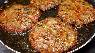 Real Chapli Kabab Recipe  Authentic Peshawari Chapli Kabab  Bakra Eid Special Recipe 🐐 [upl. by Naicul]