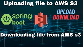 AWS S3  uploading and downloading file from s3 using springboot 2024 [upl. by Jillene390]