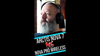 Arctis Nova 7 VS Nova Pro Wireless [upl. by Anehsuc]