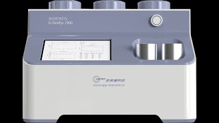 Gas Pycnometer Helium True Density Analyzer GDenPyc 2900Gold APP Instruments [upl. by Attaynik]