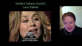 Lara Fabian  Perdere lAmore  reaction [upl. by Fanya]