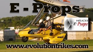 E Prop from Evolution Trikes REVO Light Sport Aircraft Trike [upl. by Okomom406]