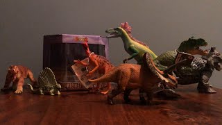 Dinosaur and Synapsid Figure Lot [upl. by Alyahc]