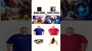 MAIN EZREAL vs MAIN ORNN 😂 LEAGUE OF LEGENDS shorts [upl. by Dlorad]