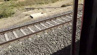 60 to 110KMPH Acceleration By WAP7 in just 60 seconds 🔥 I LHBFlat Wheel Sounds  Indian Railways [upl. by Ennahtur]