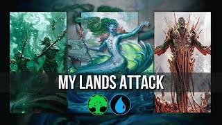 So much ramp and destruction  Standard ranked MTG Arena [upl. by Aneekat]