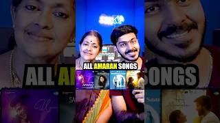 All AMARAN Songs in 1 MINUTE with Amma 🎤🎶 [upl. by Hsakiv]