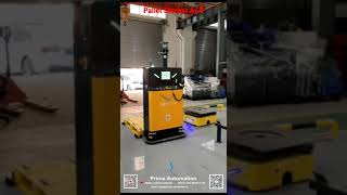 Pallet Stacker AGV [upl. by Eldwen]