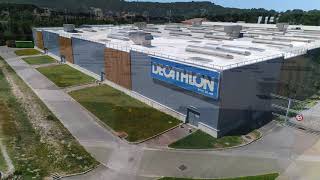 RENOLIT ALKORPLAN Bright cool roof for Decathlon Bouc Bel Air FR [upl. by Areval]