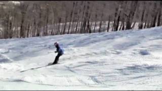 Awesome 5 year old kid ski racer [upl. by Renba]