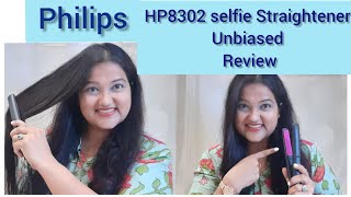 Philips HP8302 selfie Straightener reviewunbiased review [upl. by Dottie336]