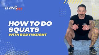 How to Do Bodyweight Squats [upl. by Eladnyl]