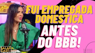 GYSELLE SOARES FOI DOMESTICA ANTES DO BBB ✂️SALADACAST podcast cortespodcast podcastbrasil [upl. by Ennairam]