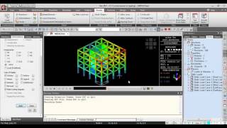 midas Gen  Basic Session  Part 3 Results amp Design [upl. by Attikram]