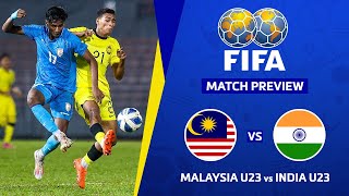 MALAYSIA U23 vs INDIA U23 International Friendly Match 2024 Preview amp Head to head stats [upl. by Hairacaz]