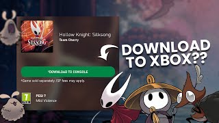 Hollow Knight Silksong is showing as downloadable on Xbox bug [upl. by Laurance791]