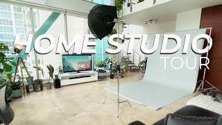 HOME PHOTOGRAPHY STUDIO TOUR  Mi ESTUDIO CASERO 2021 [upl. by Marys]