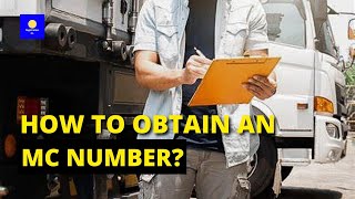 How To Obtain An MC Number 🚚 💵 Will Take A Minimum Of 1821 Days To Activate Your MC Number [upl. by Enelak973]