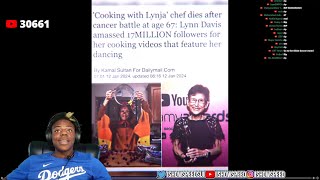 iShowSpeed Gives His Condonlences To Cooking With Lynja [upl. by Letnuhs]