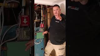 NO WATER IN THE BOILER BOILER boilerrepair boilerservice [upl. by Colly]