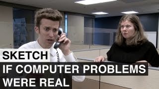 If Computer Problems Were Real  Awkward Spaceship [upl. by Aled]