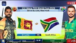 T20 WORLD CUP 2024  SRI LANKA VA SOUTH AFRICA  LIVE MATCH NEW YORK [upl. by Esau951]