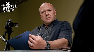 Hank Interrogates Mike  Breaking Bad Dean Norris Jonathan Banks [upl. by Illehs]