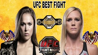 Ronda Rousey vs Holly Holm 2 • UFC Fight [upl. by Swanson634]