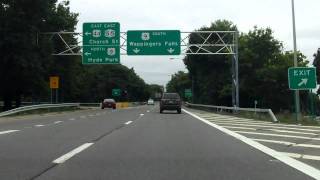 Poughkeepsie Expressway US 9 southbound [upl. by Hutson89]