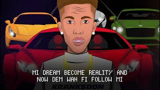 KRANKSDON  FAST CAR  DanceHall Animated Music Video [upl. by Luoar]