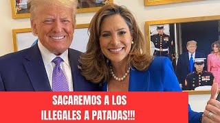 MARIA Elvira SALAZAR APOYARÁ LA DEPORTACIÓN MASIVA DE DONALD TRUMP [upl. by Cochrane]