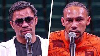 Manny Pacquiao vs Keith Thurman FULL POST FIGHT PRESS CONFERENCE  Fox PBC Boxing [upl. by Randi813]