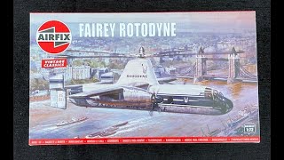 Airfix Fairey Rotodyne Vintage Classic 172 scale [upl. by Borlase662]