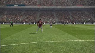 PRO EVOLUTION SOCCER 2019 Hakan Calhanoglu Free Kick AC MILAN Indonesia [upl. by Ballou520]