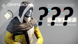 Destiny 120 Update Why the Cryptarch wont decrypt your Engrams [upl. by Ainoyek1]