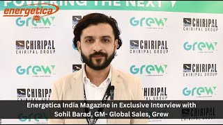 Exclusive Interview with Sohil Barad GM Global Sales Grew [upl. by Festus]