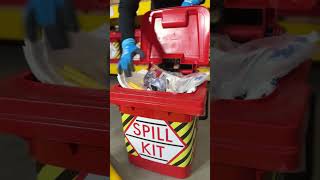 Emergency Spill Kit industry chemical work oil maintenance [upl. by Odlonyer]