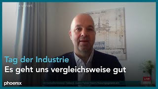 phoenix tagesgespräch mit Prof Marcel Fratzscher zum Tag der Industrie am 190623 [upl. by Seena388]