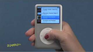 Getting to Know the iPod Classic and iPod Nano Controls For Dummies [upl. by Nwahsan165]