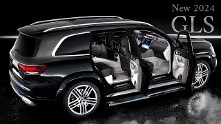 New MercedesBenz GLS 2024 Facelift  INTERIOR Preview of the X167 Model Refresh [upl. by Ahsitnauq]