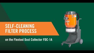 Flextool Dust Collector FDC1A  Autopulsing selfcleaning filter process [upl. by Silvestro256]