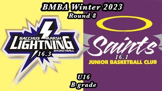 BMBA Lightning 163 vs Saints 161 [upl. by Russi]