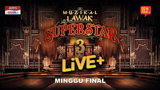 LIVE Muzikal Lawak Superstar 3 Live  Minggu Final [upl. by Sladen126]