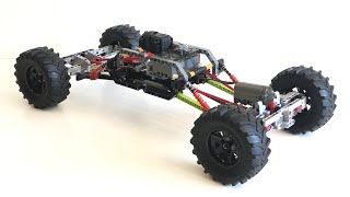 LEGO Technic 4x4 crawler chassis [upl. by Marne]