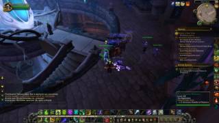 World of Warcraft Visitor in ShalAran Legion Quest Guide [upl. by Htabmas]