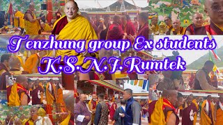 2024 Tenzhung offering for Rinportse Ex students of the KSNIRumtek HimlayanMonksRoies sikkim [upl. by Abe]