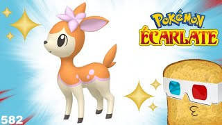 VIVALDAIM AUTOMNE SHINY SUR POKÉMON ÉCARLATE  LIVE RÉACTION  BiscottePROD [upl. by Adlanor272]