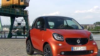 smart fortwo DCT  Kleinwagen mit Doppelkupplungsgetriebe im TEST [upl. by Yelich]