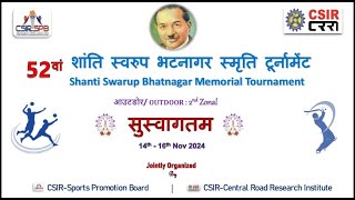 SEMI FINAL CSIRCLRI 2024 VS CSIR NGRI  CRICKET [upl. by Rehpotsirc]