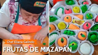 MAZAPANES DE ALMENDRA  Modelamos 12 frutas y verduras [upl. by Gall16]